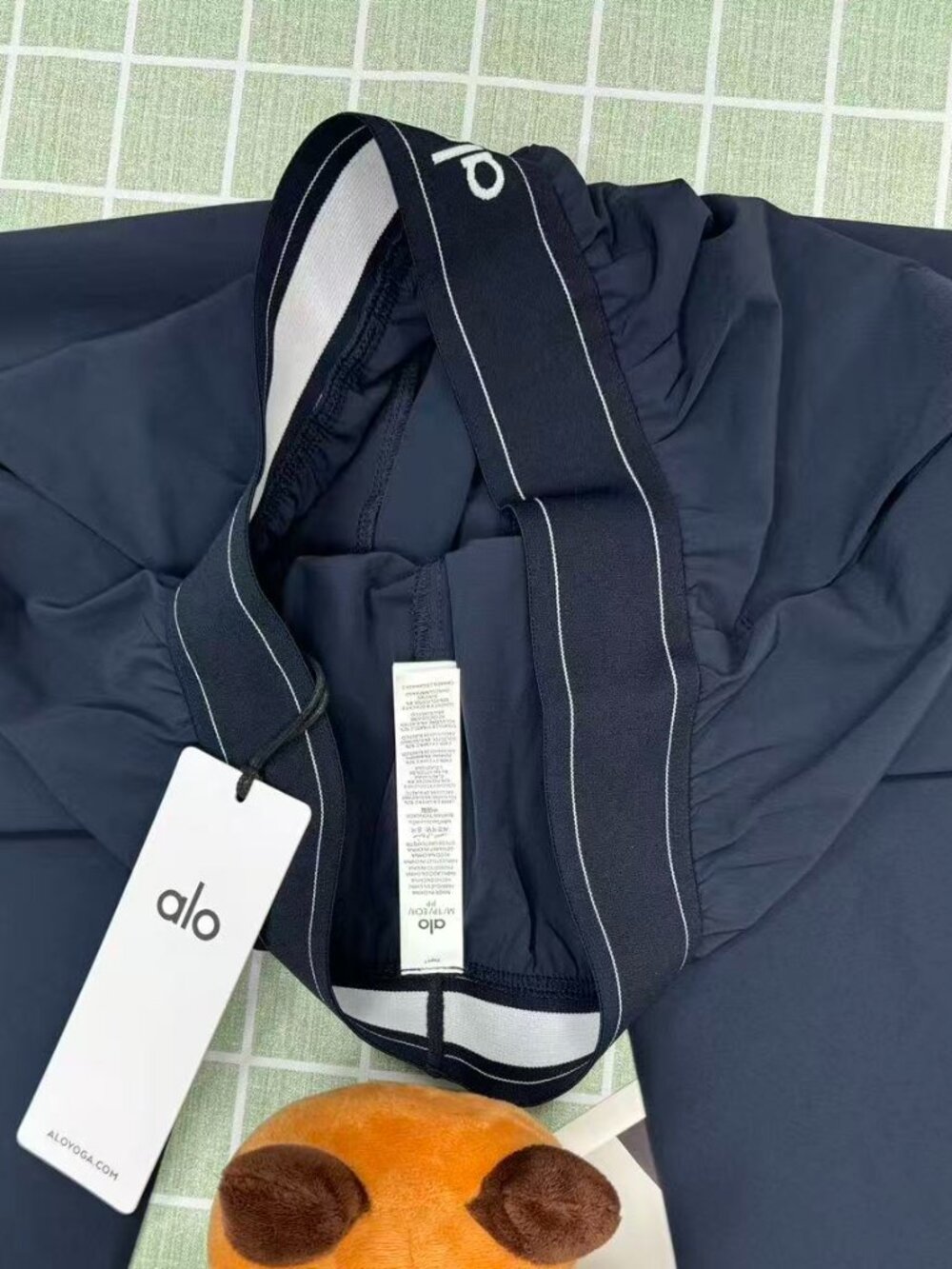 Navy Blue ALO Yoga Relaxed Wide Leg Lounge Pants NWT β¨ Length:30" Inseam - Picture 5 of 8